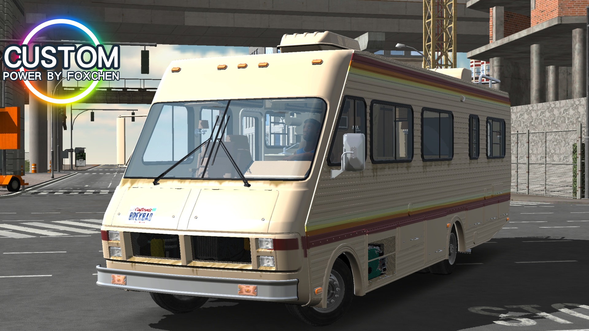 CUS131] Fleetwood Bounder 1986 Perfect Badge Custom Series