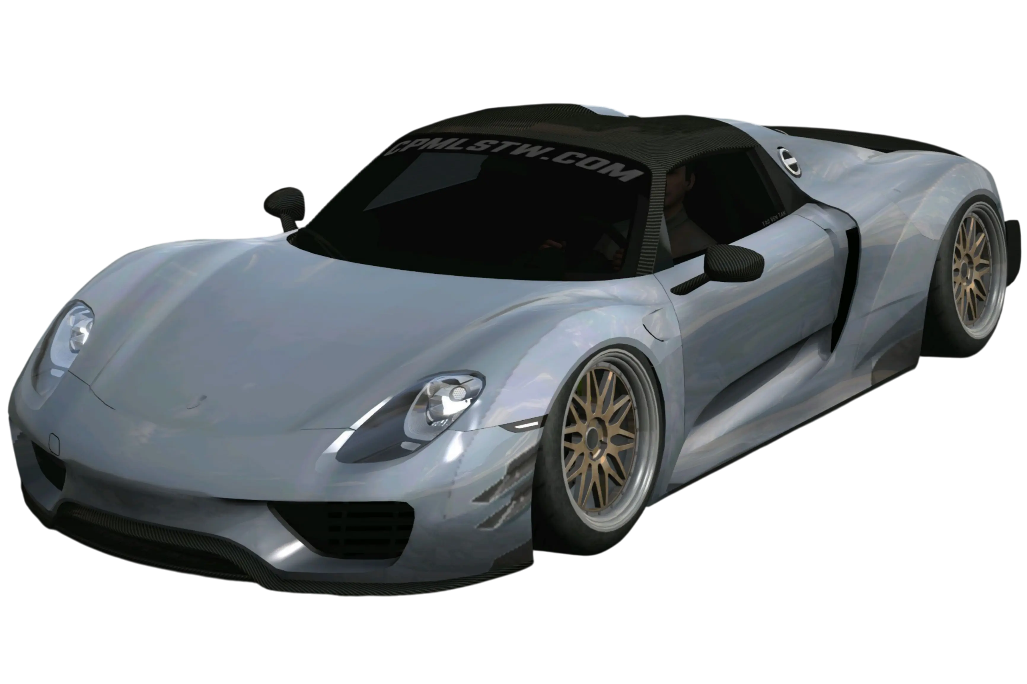 490] Porsche 918 Widebody Kit Original Kit Design with Enhanced